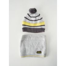 MARESE - Bonnet gris en coton - Garçon - Taille TU - Modz