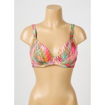 LIDEA - Haut de maillot de bain rose en polyamide - Femme - Taille 90D - Modz