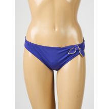 CHANTELLE - Bas de maillot de bain bleu en polyamide - Femme - Taille 38 - Modz