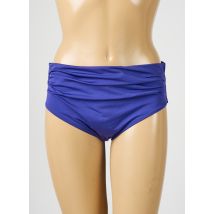 CHANTELLE - Bas de maillot de bain bleu en polyamide - Femme - Taille 44 - Modz