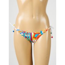 NICOLE OLIVIER - Bas de maillot de bain bleu en polyamide - Femme - Taille 36 - Modz