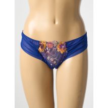 AMBRA - String bleu en polyamide - Femme - Taille 44 - Modz
