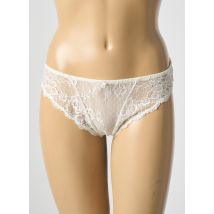 MILLESIA - Tanga beige en polyamide - Femme - Taille 40 - Modz
