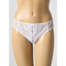 MILLESIA - String blanc en polyester - Femme - Taille 40 - Modz