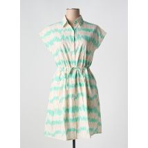 IT HIPPIE - Robe mi-longue vert en coton - Femme - Taille 36 - Modz