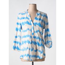 IT HIPPIE - Blouse bleu en coton - Femme - Taille 36 - Modz