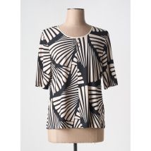 SOMMERMANN - T-shirt noir en polyester - Femme - Taille 42 - Modz