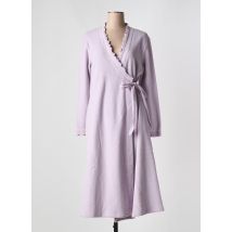 BISBIGLI - Robe de chambre violet en polyester - Femme - Taille 42 - Modz