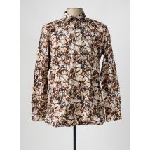 DIGEL - Chemise manches longues marron en coton - Homme - Taille L - Modz