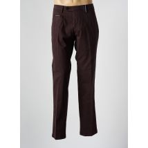DIGEL - Pantalon chino marron en coton - Homme - Taille 50 - Modz