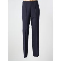 KARTING - Pantalon droit bleu en viscose - Femme - Taille 42 - Modz