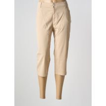 PIONEER - Pantacourt beige en coton - Femme - Taille 50 - Modz