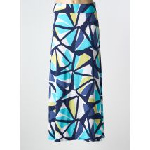 MARBLE - Jupe longue bleu en polyester - Femme - Taille 40 - Modz