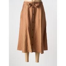 BETTY BARCLAY - Jupe longue marron en viscose - Femme - Taille 42 - Modz