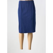 WEINBERG - Jupe mi-longue bleu en viscose - Femme - Taille 52 - Modz