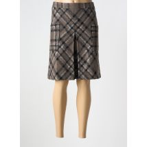 BETTY BARCLAY - Jupe mi-longue marron en acrylique - Femme - Taille 44 - Modz