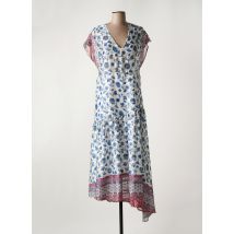 SAM & LILI - Robe longue bleu en polyester - Femme - Taille 38 - Modz