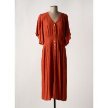 ALAIN MURATI - Robe longue orange en viscose - Femme - Taille 48 - Modz
