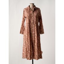 DRESS ADDICT - Robe mi-longue rose en coton - Femme - Taille 36 - Modz