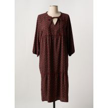 VIE NOCTURNE - Robe mi-longue rouge en polyester - Femme - Taille 38 - Modz