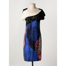 FILIPINE LAHOYA - Robe mi-longue noir en viscose - Femme - Taille 44 - Modz