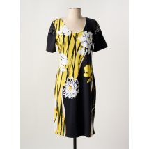 DOLCEZZA - Robe mi-longue noir en coton - Femme - Taille 36 - Modz