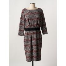 FILLE A SUIVRE - Robe mi-longue noir en polyester - Femme - Taille 40 - Modz