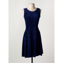 FILLE A SUIVRE - Robe mi-longue bleu en polyester - Femme - Taille 36 - Modz