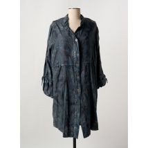 ALAIN MURATI - Manteau long gris en lin - Femme - Taille 38 - Modz