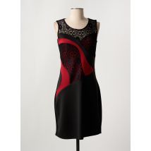 MOKA'S - Robe courte noir en polyester - Femme - Taille 36 - Modz