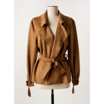 LADY LOL - Blazer marron en polyester - Femme - Taille 42 - Modz