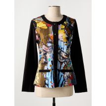 DOLCEZZA - Veste casual noir en coton - Femme - Taille 34 - Modz