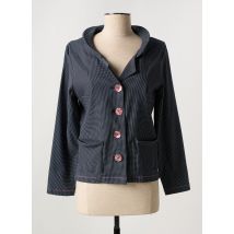 LOLESFILLES - Blazer bleu en viscose - Femme - Taille 38 - Modz