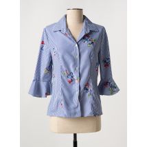 COTTONADE - Chemisier bleu en polyester - Femme - Taille 38 - Modz
