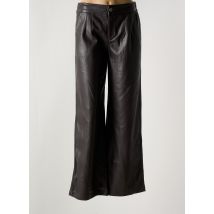 FARFALLA ROSSO - Pantalon large gris en polyurethane - Femme - Taille 46 - Modz