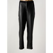 JEAN DELFIN - Pantalon slim noir en polyester - Femme - Taille 46 - Modz