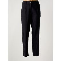 KOKOMARINA - Pantalon droit noir en lin - Femme - Taille 42 - Modz