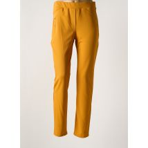 HALOGENE - Jegging jaune en polyester - Femme - Taille 40 - Modz