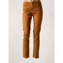 YZY - Jeans coupe slim jaune en coton - Femme - Taille 38 - Modz