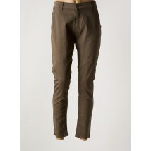 CARLA KOPS - Pantalon 7/8 vert en coton - Femme - Taille 42 - Modz