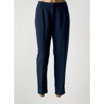 COTTONADE - Pantalon chino bleu en polyester - Femme - Taille 44 - Modz