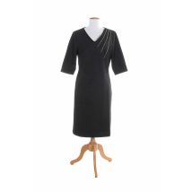 NINATI - Robe mi-longue gris en polyester pour femme - Taille 38 - Modz