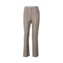 QUATTRO - Pantalon droit vert en bambou pour femme - Taille 42 - Modz
