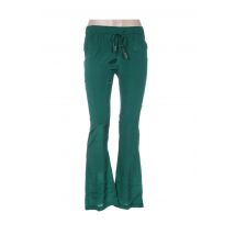 MINE DE RIEN - Pantalon droit vert en viscose pour femme - Taille 36 - Modz