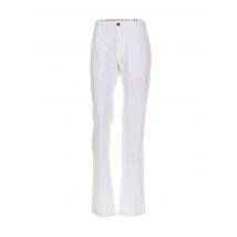 LA MARTINA - Pantalon slim blanc en coton pour femme - Taille W36 - Modz