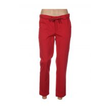 SWILDENS - Pantalon 7/8 rouge en coton pour femme - Taille 36 - Modz