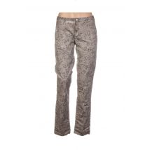 TIMEZONE - Pantalon droit gris en coton pour femme - Taille W27 - Modz