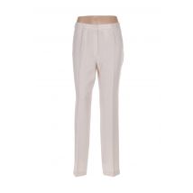 SOMMERMANN - Pantalon droit beige en polyester pour femme - Taille 40 - Modz