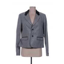 APRIL 77 - Blazer gris en laine pour femme - Taille 38 - Modz