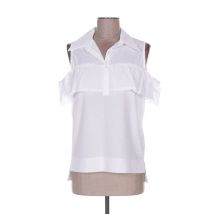 POUPÉE DE SOIE - Blouse blanc en coton pour femme - Taille 36 - Modz